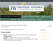 Tablet Screenshot of jwstrategicadvisors.com